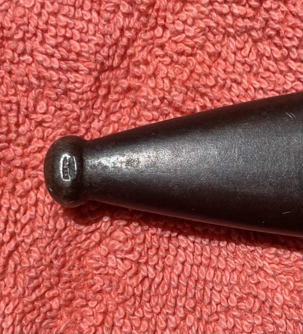 Rare1938 Date All-Matching WWII German K98 Combat Bayonet F Herder Solingen-img-11