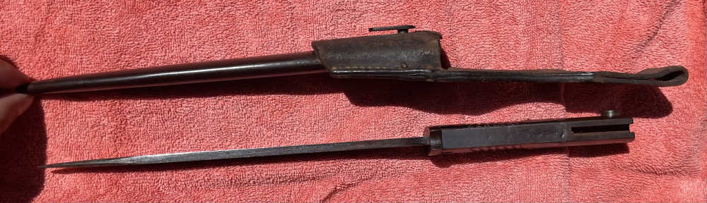Rare1938 Date All-Matching WWII German K98 Combat Bayonet F Herder Solingen-img-8
