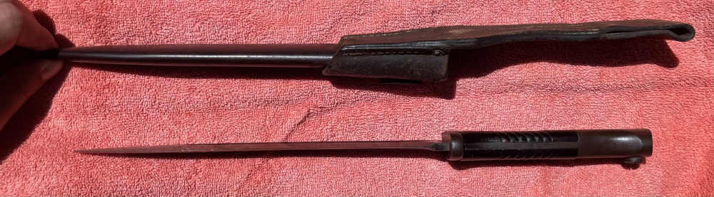 Rare1938 Date All-Matching WWII German K98 Combat Bayonet F Herder Solingen-img-12