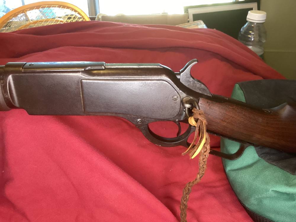 Winchester 1876 saddle ring carbine -img-0