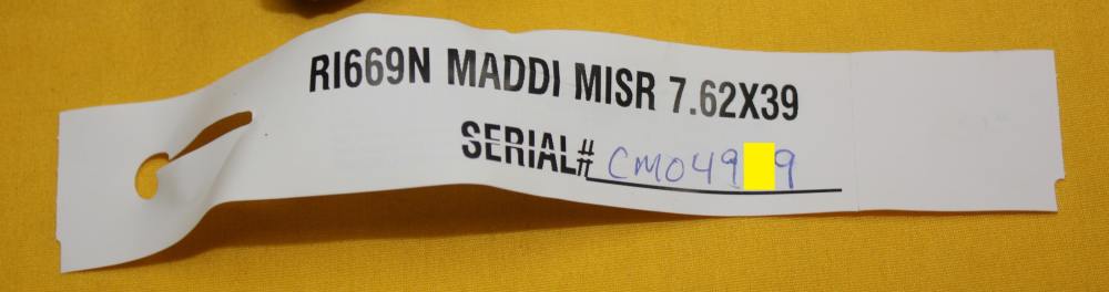 NOS Maadi Egypt MISR S/A 7.62x39 AK-47 AKM Egyptian Laminated Wood -img-58