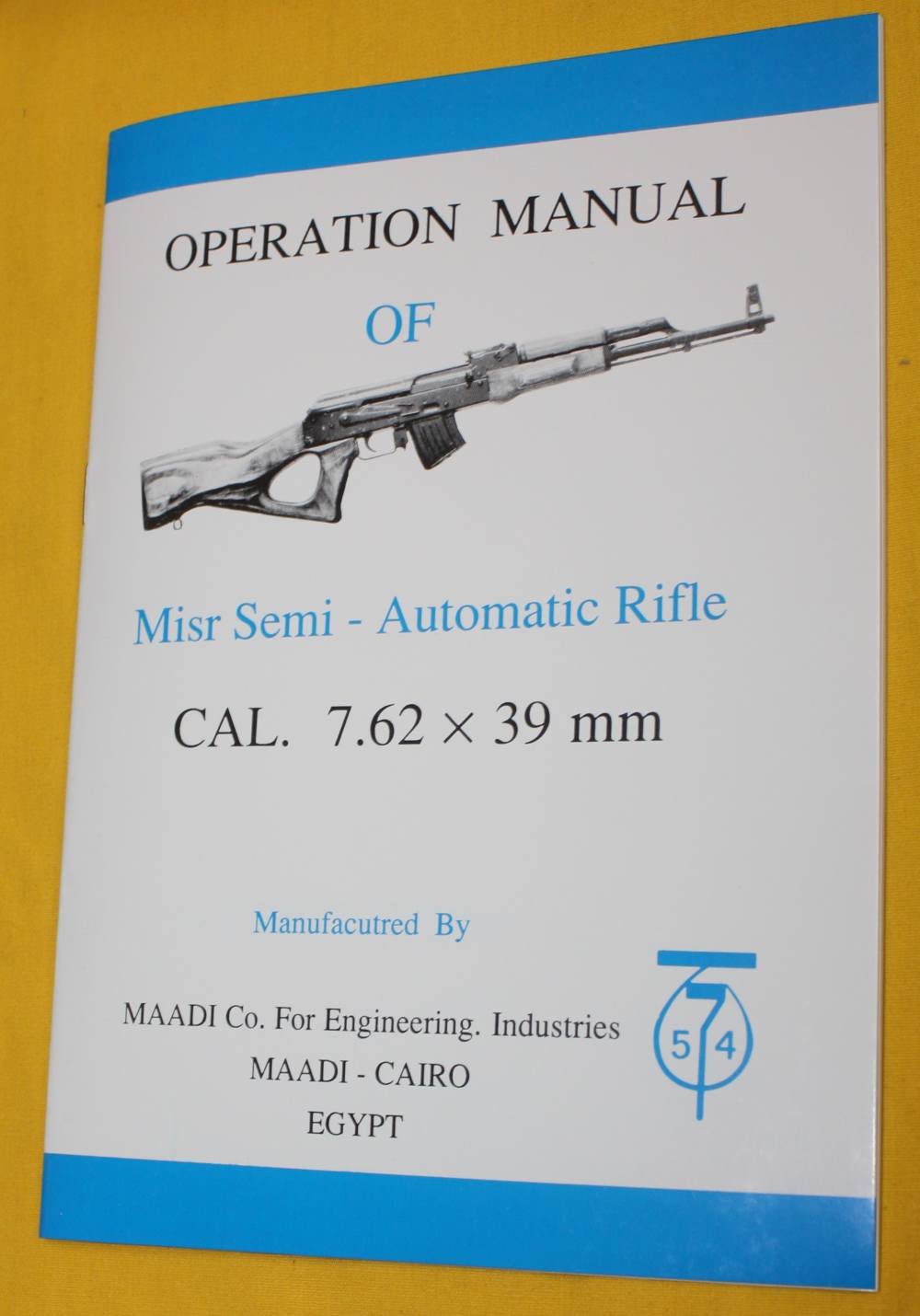 NOS Maadi Egypt MISR S/A 7.62x39 AK-47 AKM Egyptian Laminated Wood -img-59