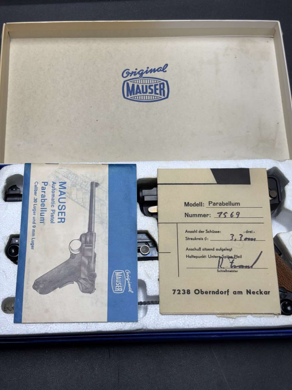 Mauser Werke LUGERS consecutive serial number pistols 9mm P08 style -img-30