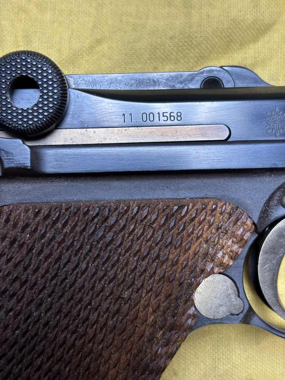 Mauser Werke LUGERS consecutive serial number pistols 9mm P08 style -img-44