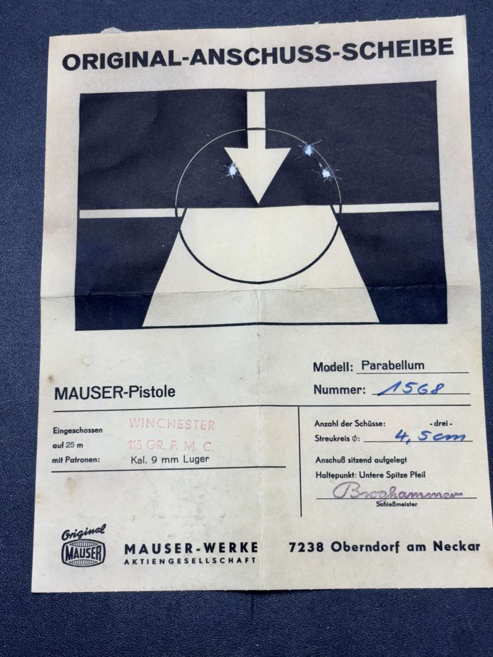 Mauser Werke LUGERS consecutive serial number pistols 9mm P08 style -img-59