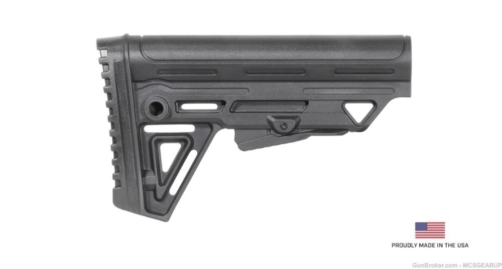 AR15 Alpha ButtStock Buffer Tube Lower Parts Kit Combo Fast Free Shipping-img-3