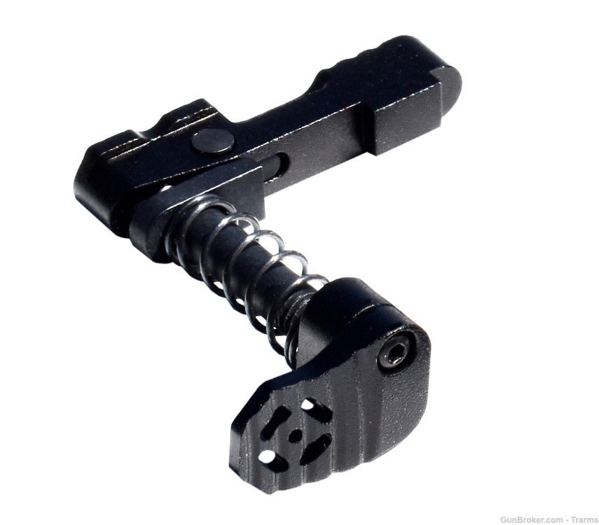 Presma AR-15 Ambidextrous Extended Modular Magazine Release – Black-img-1