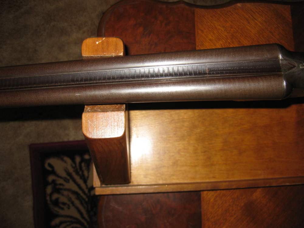 Lefever E grade 12ga. 28" browned Damascus barrels outstanding wood !-img-6