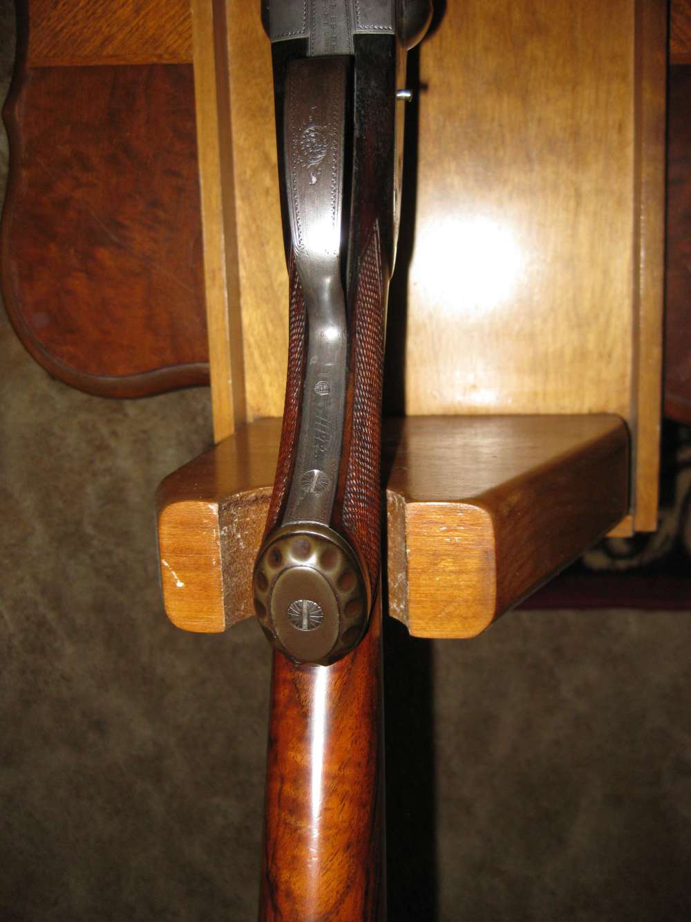 Lefever E grade 12ga. 28" browned Damascus barrels outstanding wood !-img-19