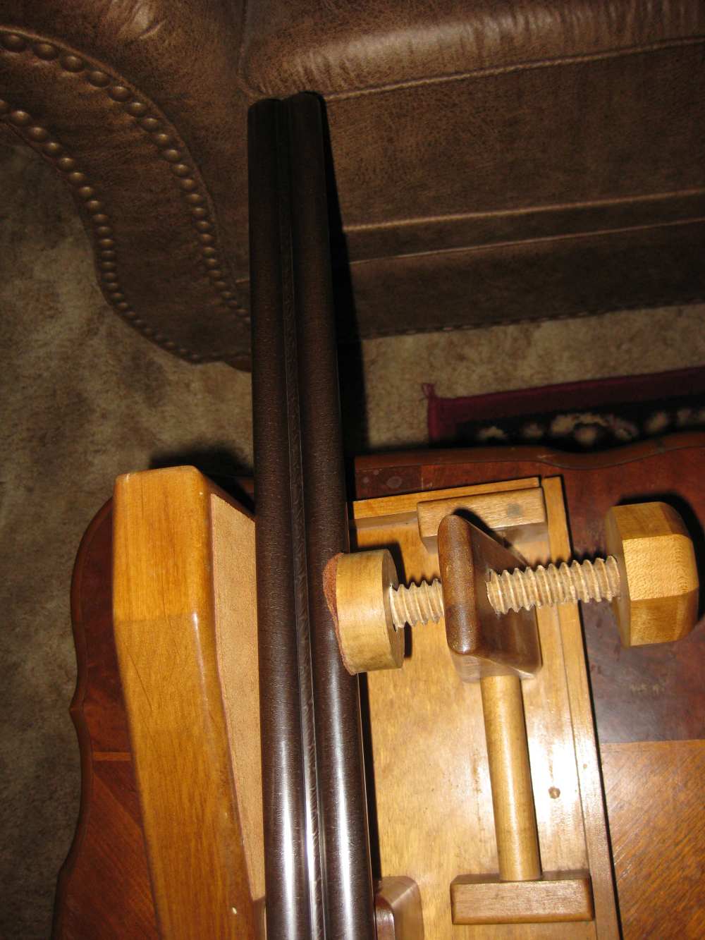 Lefever E grade 12ga. 28" browned Damascus barrels outstanding wood !-img-22