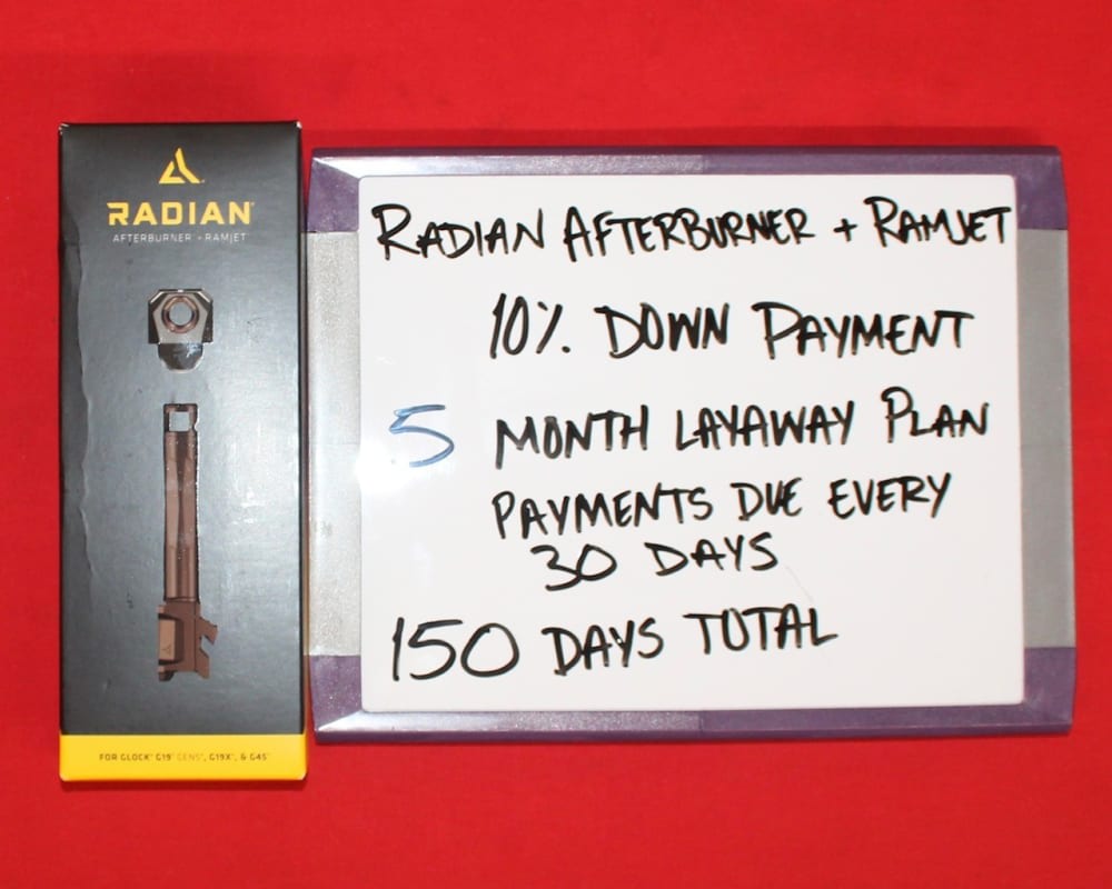 Radian Afterburner + Ramjet Bronze for Glock, LAYAWAY AVAILABLE!-img-0