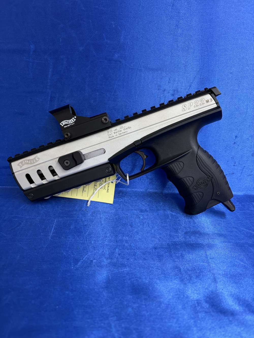 Walther SP22 M3 22LR Pistol 10 rnd Extra mag Used with Optic-img-18