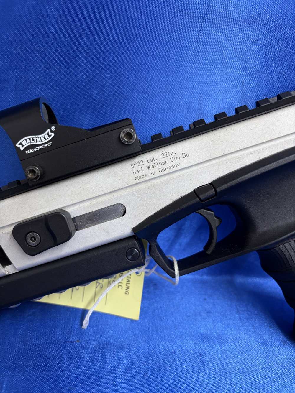 Walther SP22 M3 22LR Pistol 10 rnd Extra mag Used with Optic-img-20