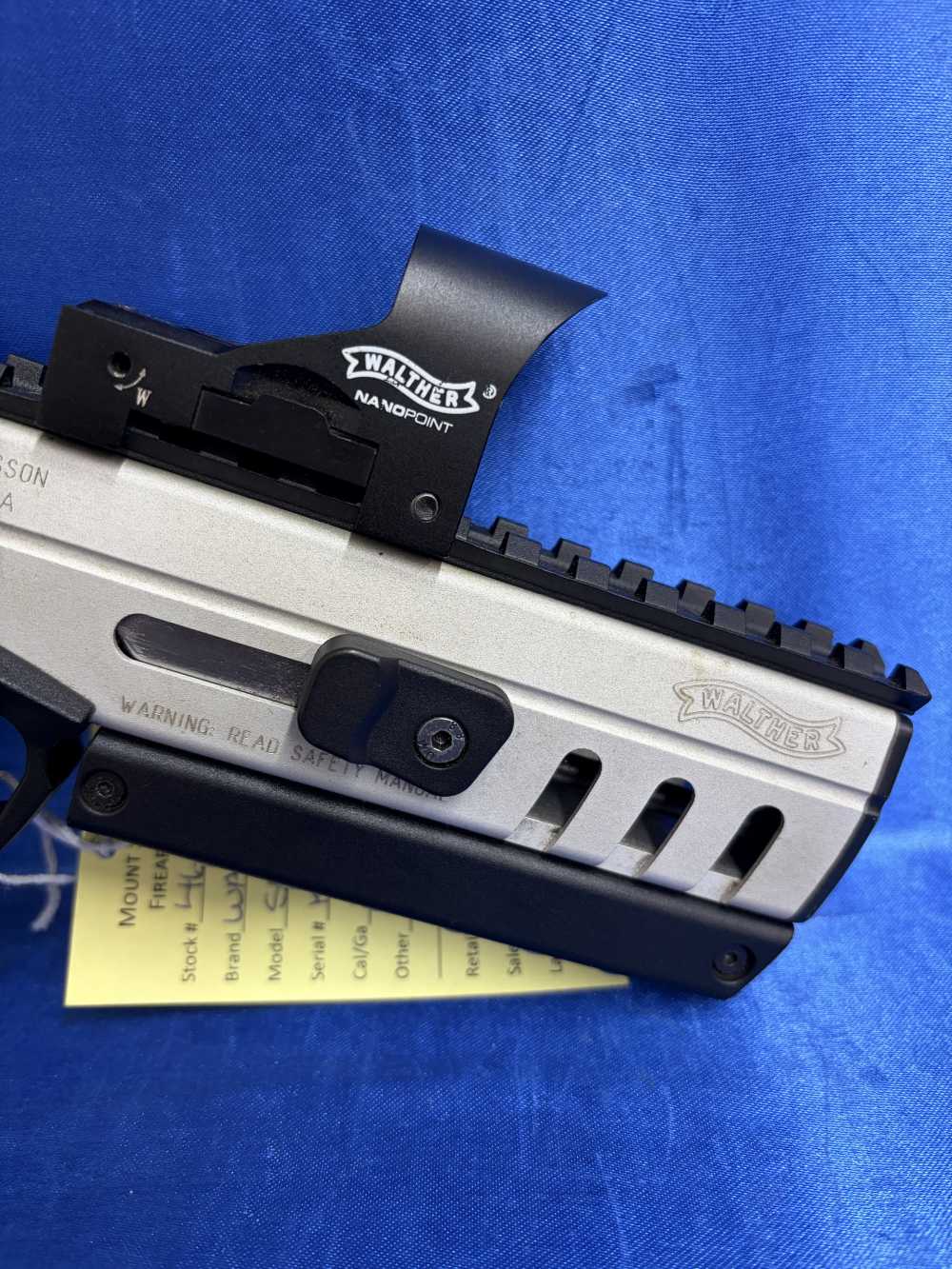 Walther SP22 M3 22LR Pistol 10 rnd Extra mag Used with Optic-img-3
