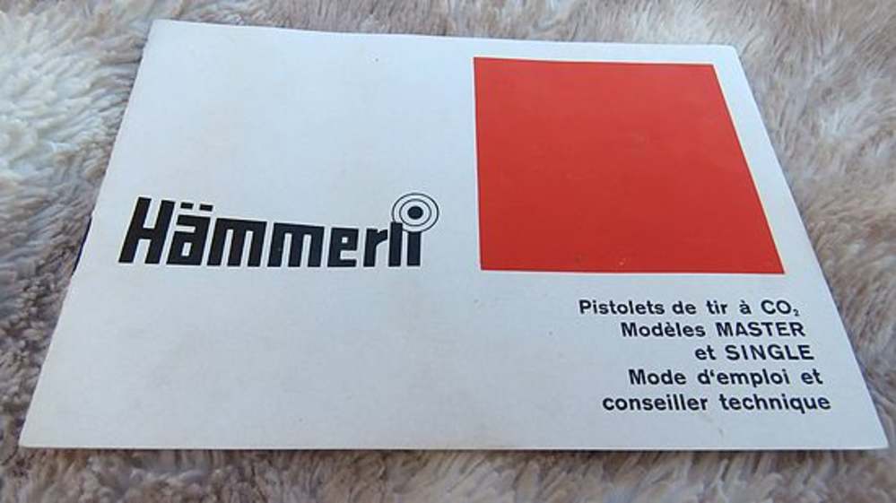Hammerli Master / Single Owners Manual-img-0