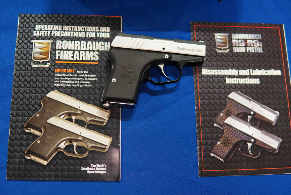 Rohrbaugh R9 Pistol! 9mm! Original Box! -img-0