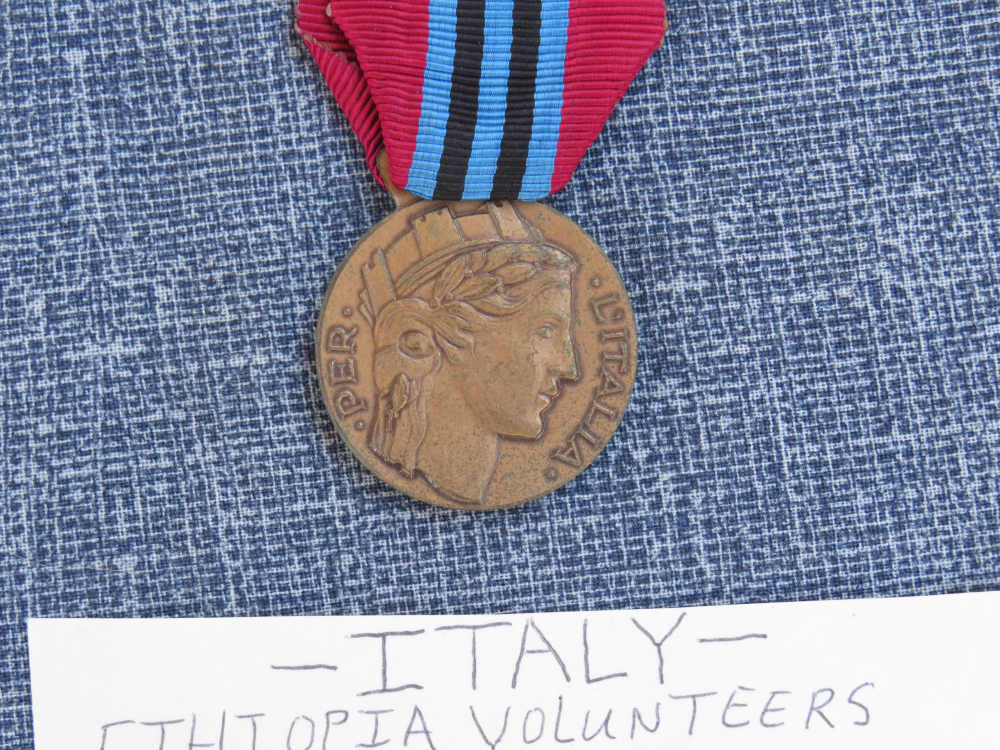 ITALIAN VOLUNTEERS MEDAL 1935-1936 EAST AFRICA / ETHIOPIA A.O EXCELLENT-img-3