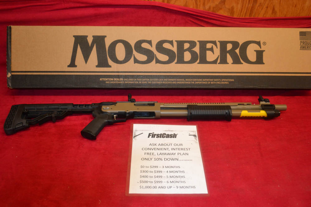 Mossberg 590R 12Ga 18.5"Barrel FDE Finish, Layaway Available.-img-0