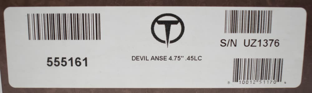 Uberti Taylor Devil Anse 1873 SAA .45 COLT 4.75” SAA LNIB PENNY SALE 555161-img-16