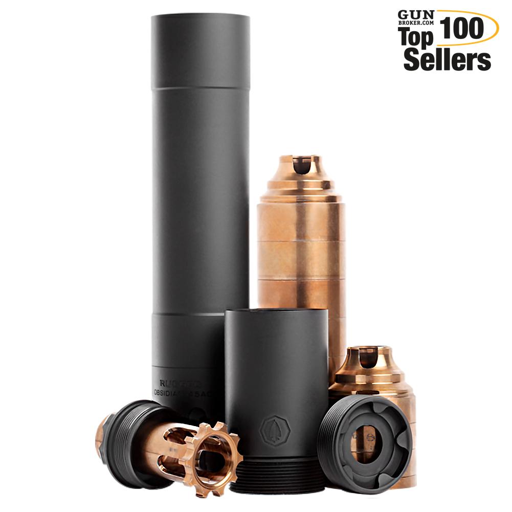 RUGGED SUPPRESSORS Obsidian .45 ACP Pistol Suppressor (OBS0145)-img-0