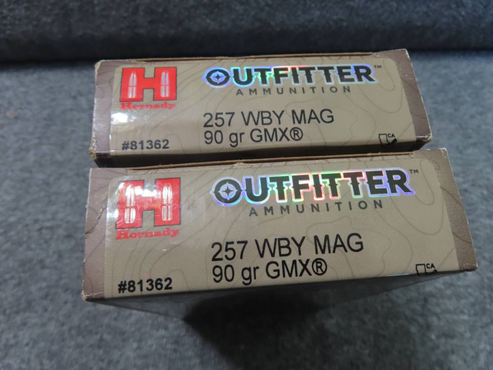 2 BOXES, 40 ROUNDS, HORNADY MADE .257 WEATHERBY MAGNUM AMMO-img-5