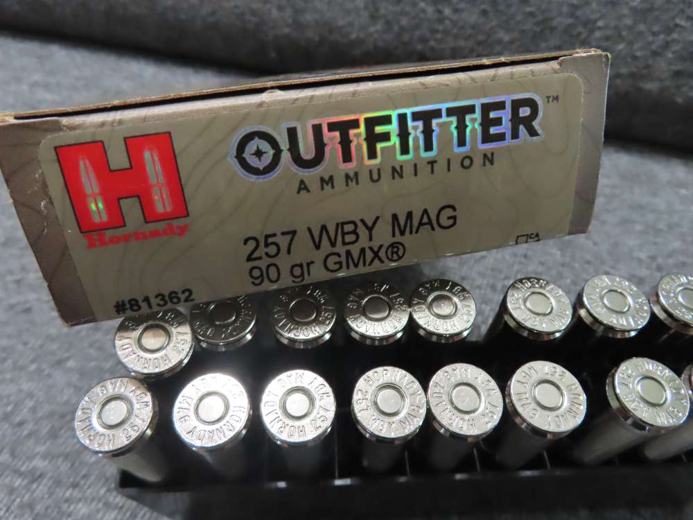 2 BOXES, 40 ROUNDS, HORNADY MADE .257 WEATHERBY MAGNUM AMMO-img-1