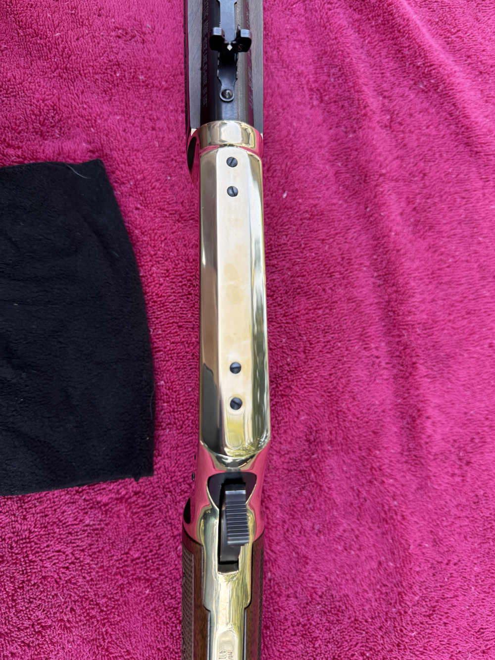 Henry Solid Brass H24 Signature  Lever Action 410 Shotgun Side Gate Walnut-img-16
