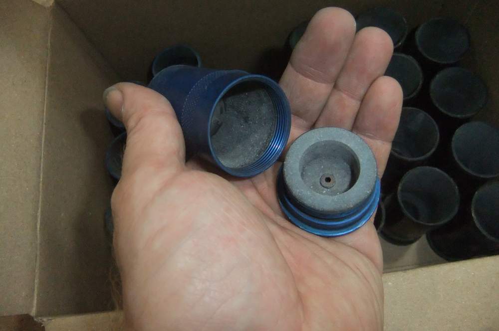 24ct Once Fired 3in 37mm 6061 Aluminum Casingsw/ Milled In Powder Cups!!-img-3