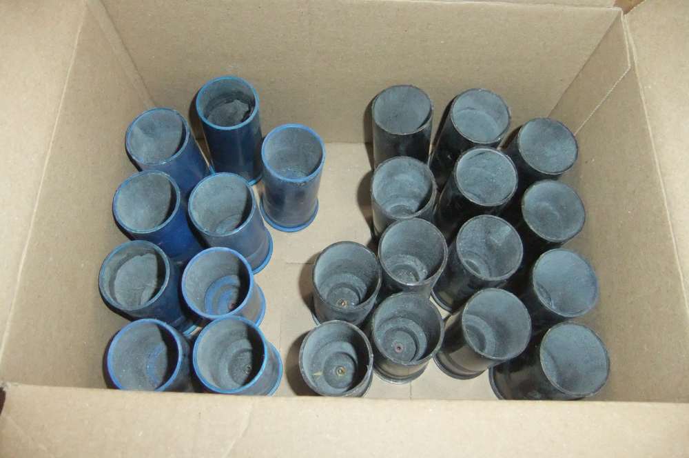24ct Once Fired 3in 37mm 6061 Aluminum Casingsw/ Milled In Powder Cups!!-img-1