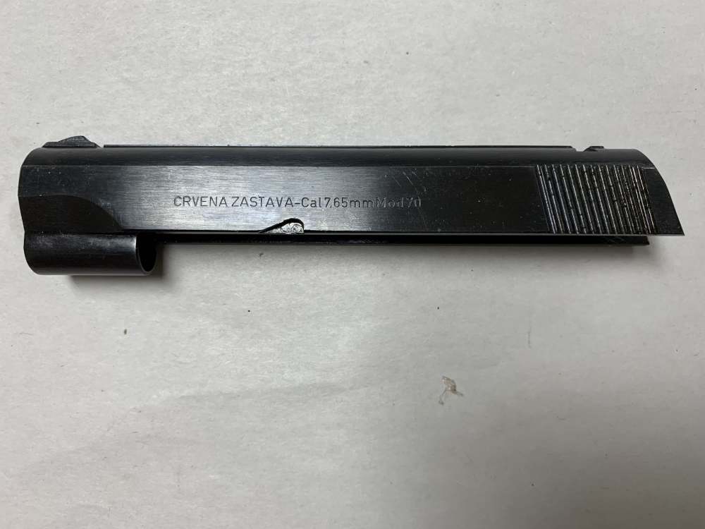 Yugoslavian Zastava M70 Pistol Slide .32/7.62-img-4