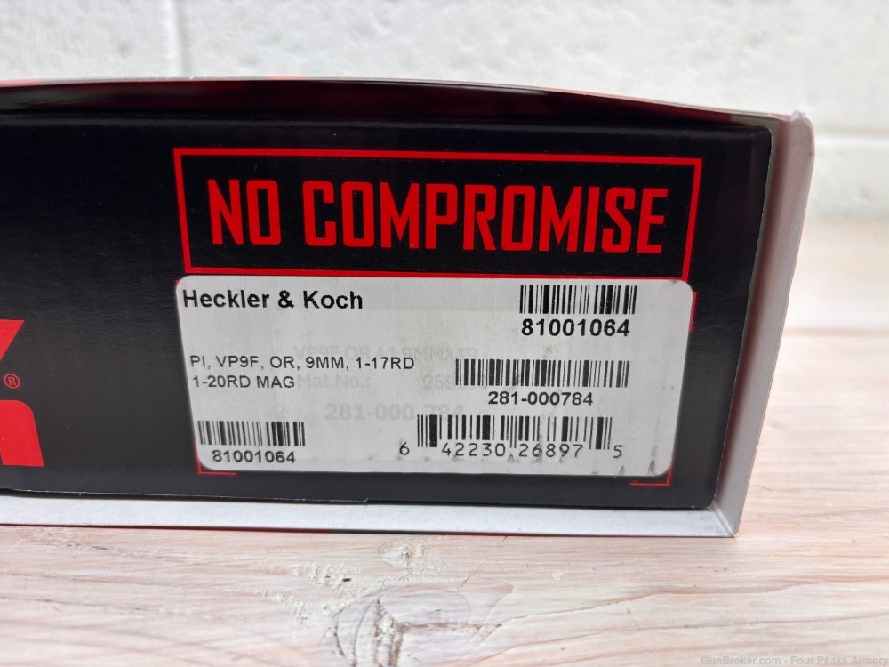 NEW TO MARKET VP9A1 F 4.5" Barrel 9mm 17/20 round mags Optics Ready-img-9