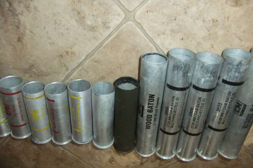 14ct Box of Aluminum 37mm Law Enforcement Casings Reloadable!-img-4