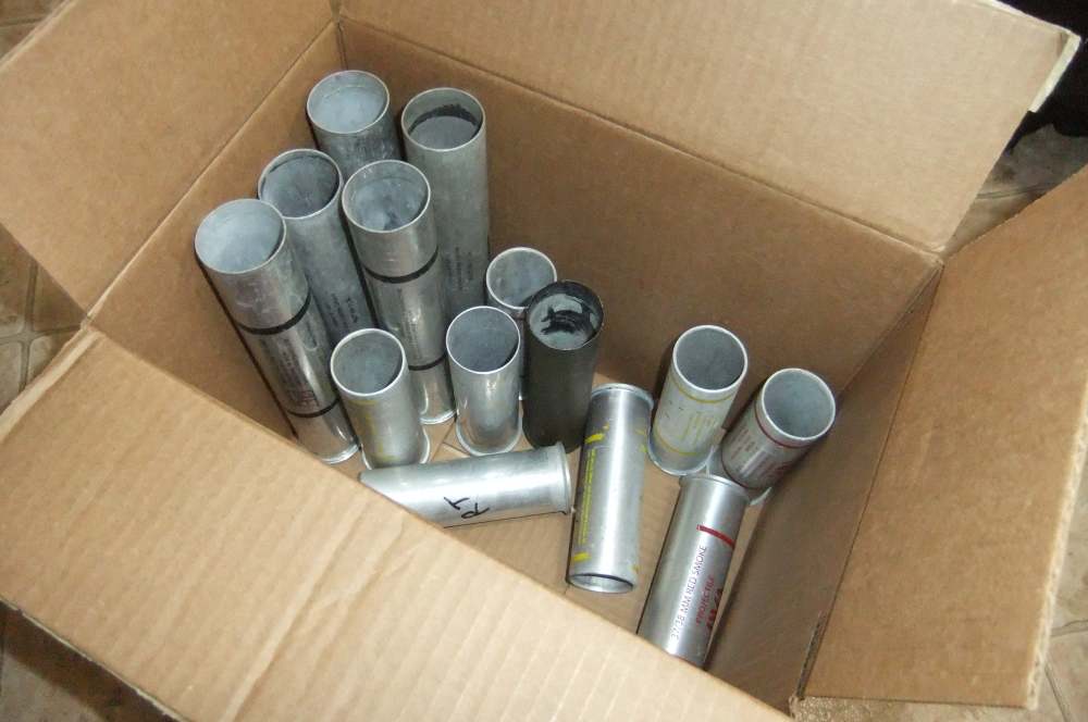 14ct Box of Aluminum 37mm Law Enforcement Casings Reloadable!-img-1