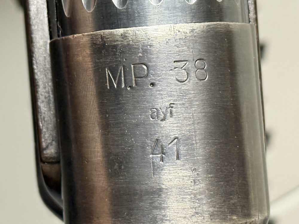 TRANSFERABLE C&R Wilson Arms MP38 MP 38 Registered Tube 9mm MP40 eForm-3-img-2
