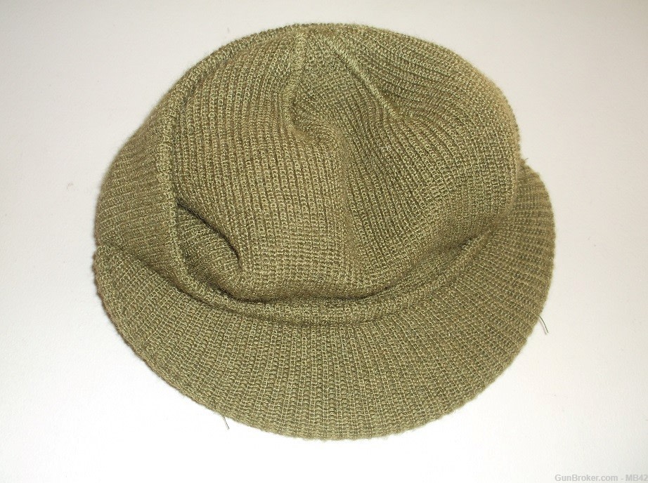 US ARMJY GARRISON CAP USGI and REPRODUCTION KNIT JEEP CAP-img-3