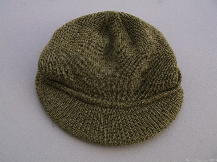 US ARMJY GARRISON CAP USGI and REPRODUCTION KNIT JEEP CAP-img-7