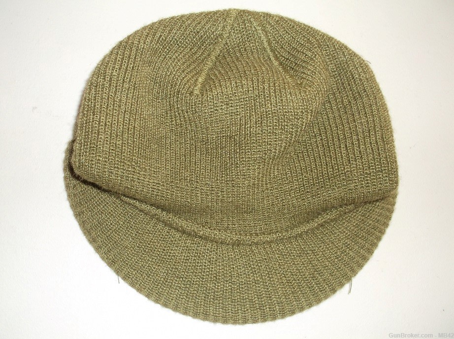 US ARMJY GARRISON CAP USGI and REPRODUCTION KNIT JEEP CAP-img-6