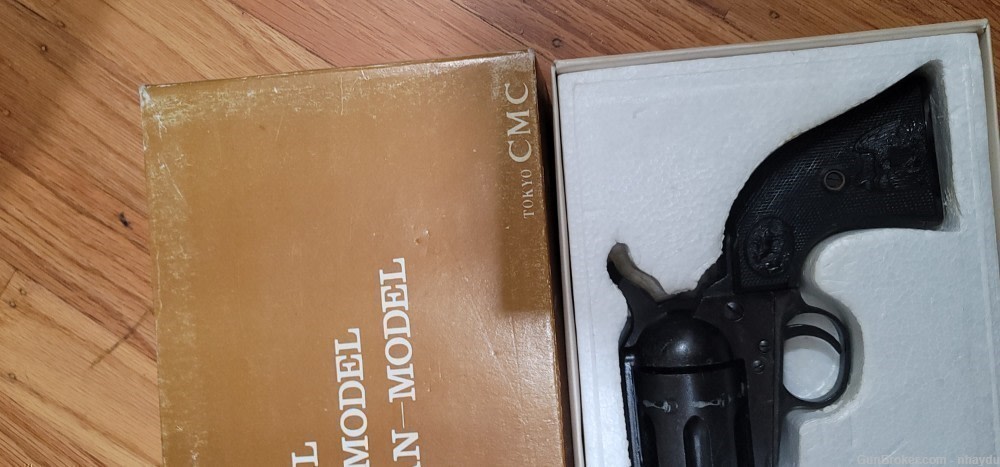 CMC MGC COMPETITOR WESTERN COWBOY FRONTIER 44 REPLICA REVOLVER NEW OLD STOK-img-1