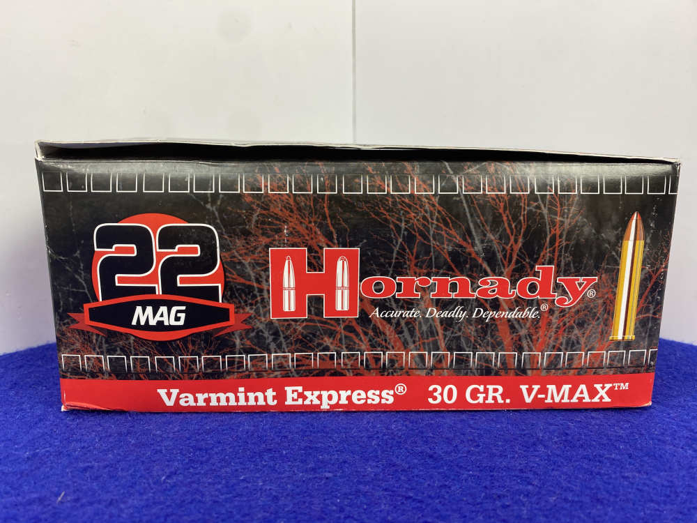 450 Rounds Hornady .22 Magnum 30Gr V-MAX Ammunition *ULTRA-FLAT TRAJECTORY*-img-16