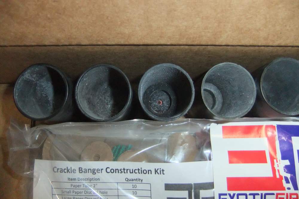 10ct Exotic Firearm 37mm Crackle Banger Reloading Kit w/ 6ct 3.5in Casings!-img-3