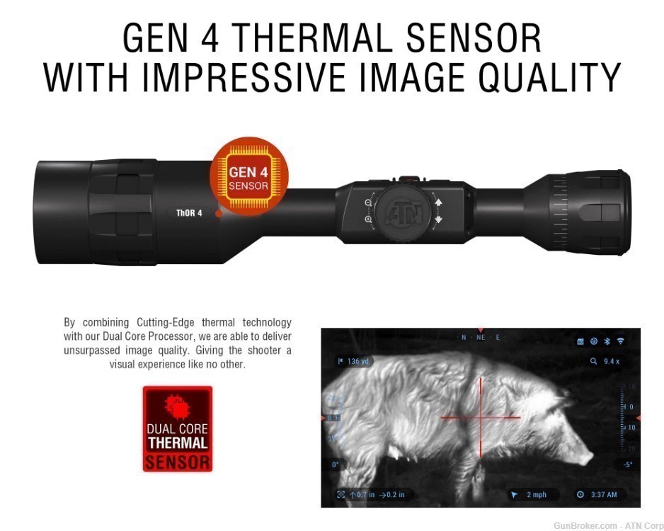 ATN Mossy Oak Bottomland Thor 4 384 1.25-5x Thermal Scope-img-8
