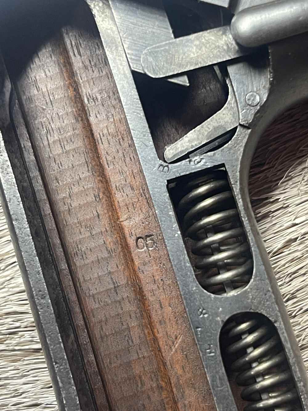 VERY Rare 1911 DWM Luger WWI MATCHING #s P08 9mm W/Holster ALL ORIGINAL-img-31