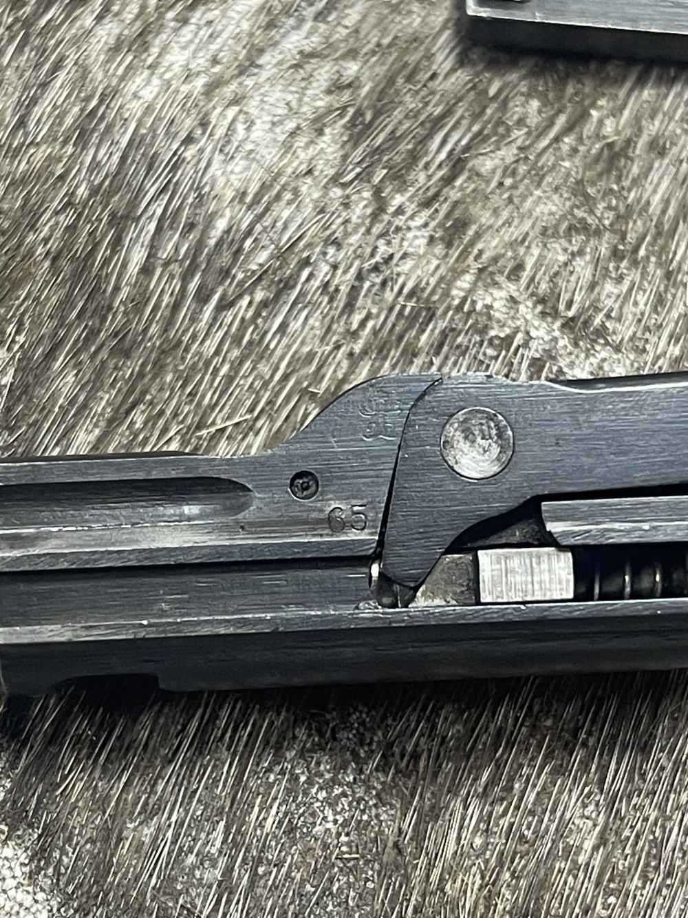 VERY Rare 1911 DWM Luger WWI MATCHING #s P08 9mm W/Holster ALL ORIGINAL-img-26