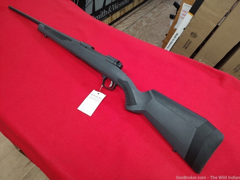 Savage Arms 57060 110 Hunter 22-250 Rem 4+1 22", Matte Black Metal, Gray Fi-img-6