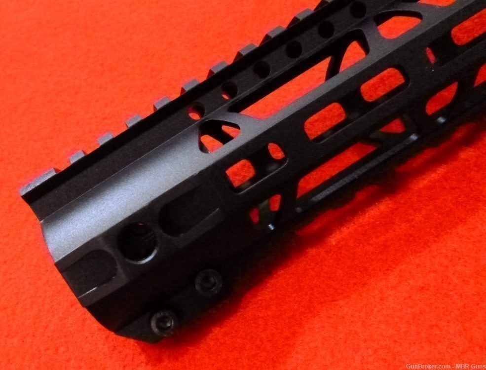 AR 10 LR-308 17" M-Lok Lightweight Freefloat Rail Low Profile 6061-T6-img-1