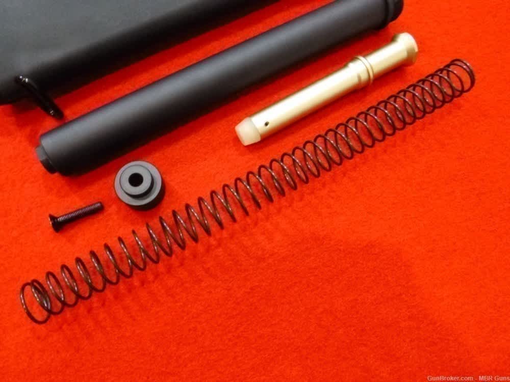 Complete AR10 AR308 A2 Stock Assembly with Buffer, Tube, & Spring-img-4