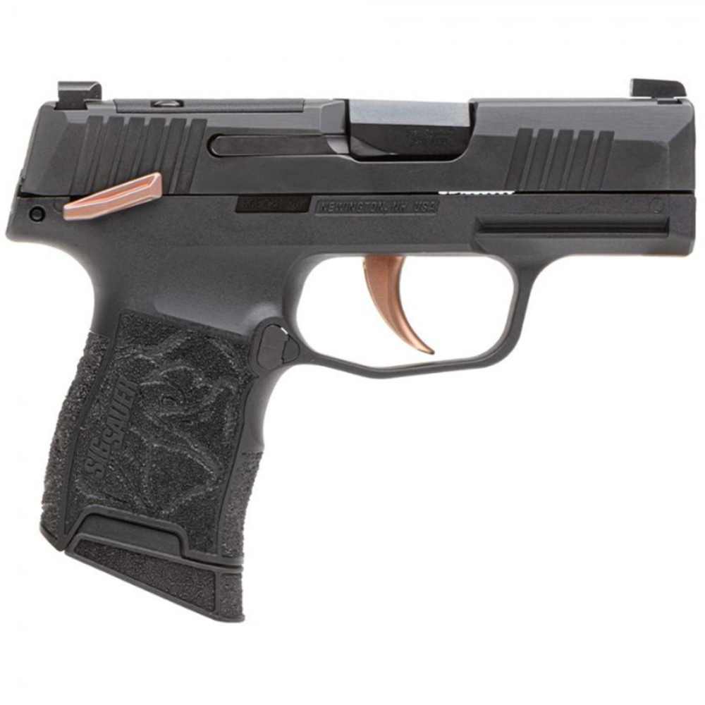Sig Sauer P365 Rose - 3.1" Barrel (.380 ACP) - Optics Ready - Black/Rose-img-1