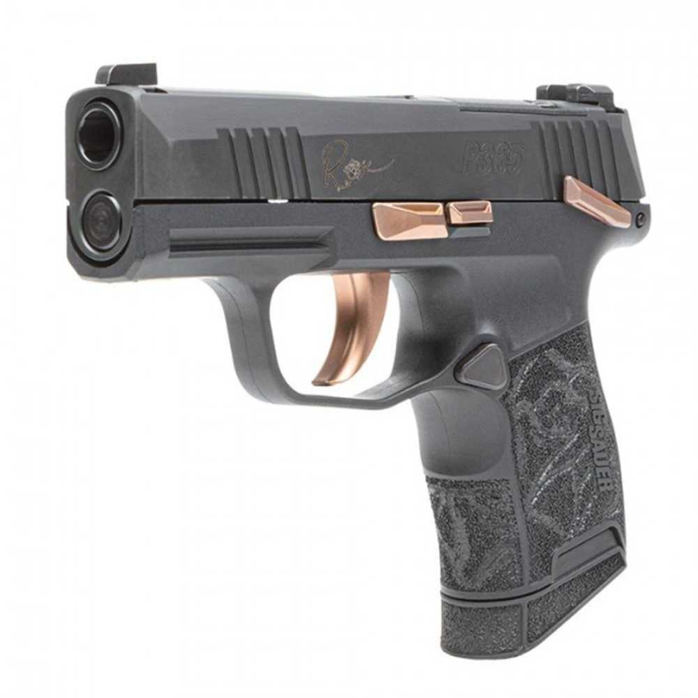Sig Sauer P365 Rose - 3.1" Barrel (.380 ACP) - Optics Ready - Black/Rose-img-2