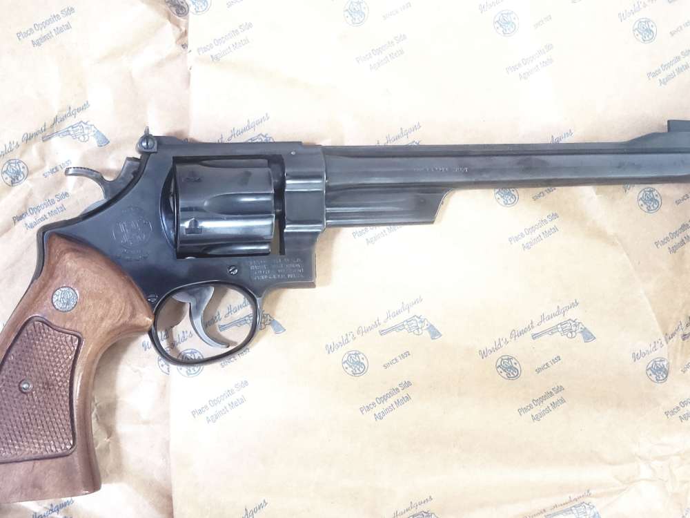 S & W Model 27-2 .357 MAGNUM 7½" High Polish Blue – N-FRAME – COLLECTOR-img-5