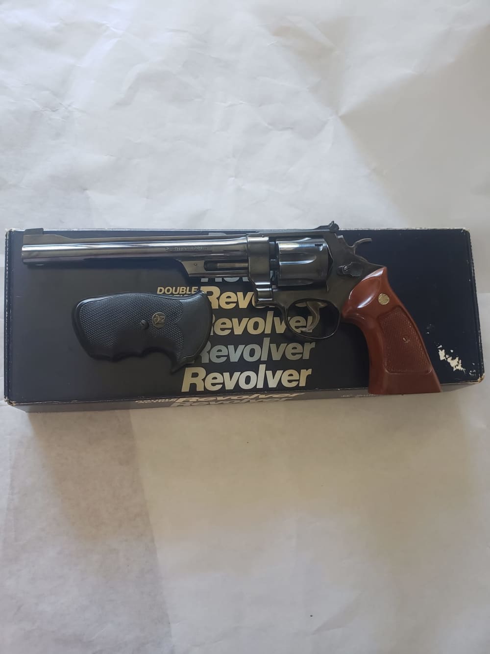 S & W Model 27-2 .357 MAGNUM 7½" High Polish Blue – N-FRAME – COLLECTOR-img-1